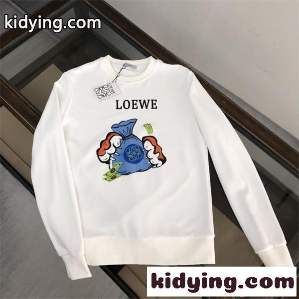 人気急上昇 スウェット LOEWE ロエベ コピー 高級 ソフト素材 2026新作コーデ-0