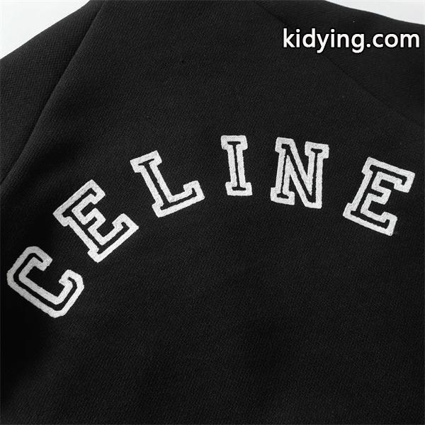 2025秋冬 CELINE セリーヌ コピー ブラック Cロゴ ジャケット ストリート 個性派-6