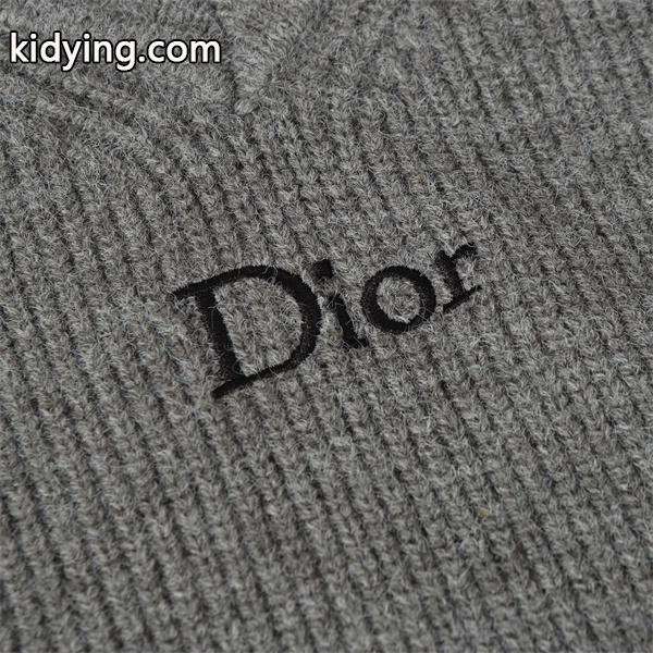 VネックDIOR♥ディオールセーターコピー2026秋冬流行りメンズトレンドニットウェア-3