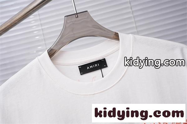 レタリングデザイン カジュアルテイスト 高評価アイテム AMIRI アミリ コピー 半袖Tシャツ 話題アイテム-8