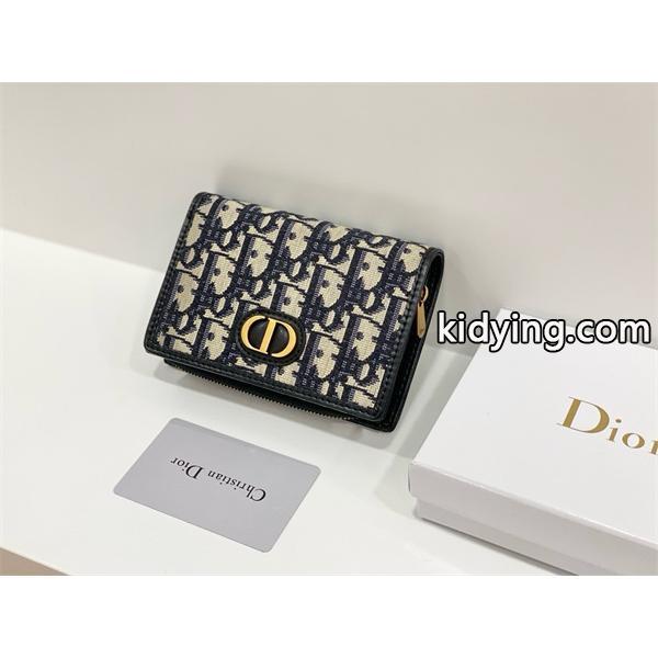 2026トレンド☆ディオール折りたたみ財布 コピーDIOR  Oblique☆☆上質なアイテム-1