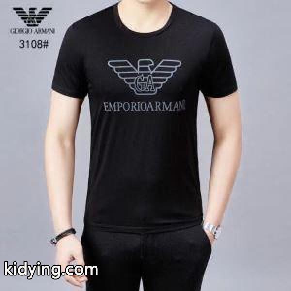 2019SSコレクションに新着 半袖Tシャツ アルマーニ ARMANI おすすめファション2019人気カラー_アルマーニ ARMANI_ブランド コピー 激安(日本最大級)-1