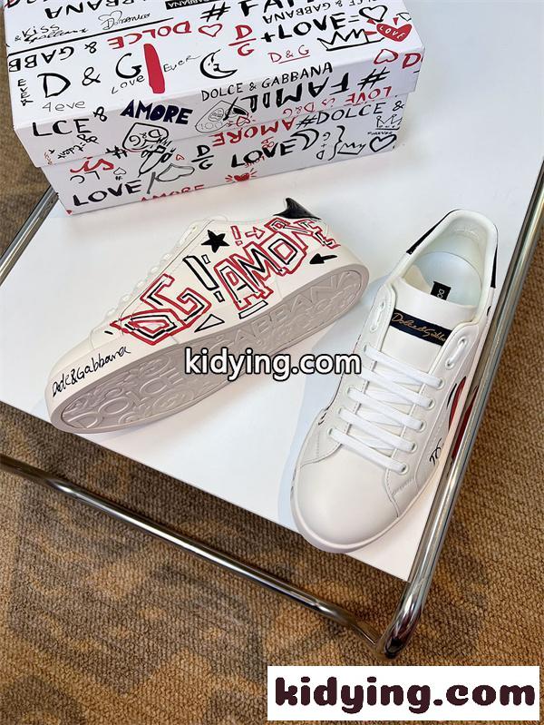 2026激安通販❤ ドルチェ&ガッバーナ スニーカースーパーコピーDOLCE&GABBANAスタイリッシュホワイトシューズ-2