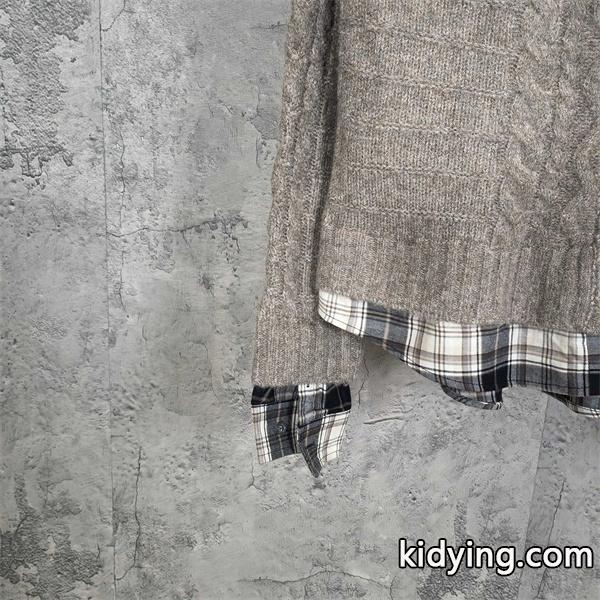 アクネ ストゥディオズ Acne Studios ライトブラウン クロシェ カーディガン スーパーコピー 秋冬 温かく 万能アイテム 入手困難-8