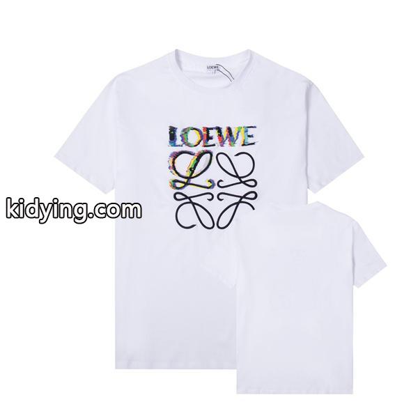鮮度が手に入る Tシャツ/ティーシャツ 夏らしい品格が漂う ロエベコピー_半袖Tシャツ_メンズファッション_スーパーコピーブランド激安通販 専門店-0
