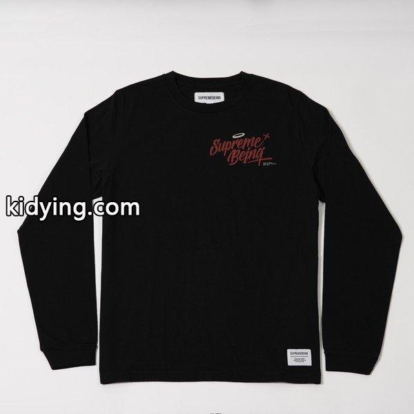Tシャツ 長袖 メンズ SUPREMEBEING シュプリームビーイング SBLS EXCLAIM-0