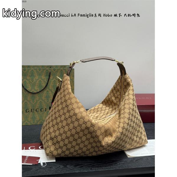 GUCCI LaFamigliaシリーズHobo グッチショルダーバッグコピー2026激安トレンド-1
