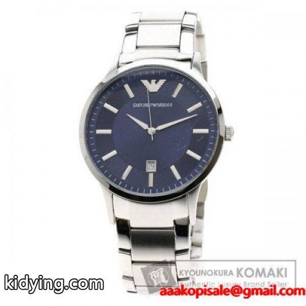 Emporio Armani エンポリオ・アルマーニ AR-2477 腕時計 ステンレススチール メンズ 中古 :00303059:ブランド京の蔵小牧 - 通販ショッピング-0