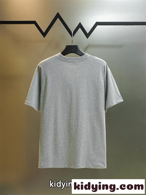 Tシャツ シンプルロゴ クルーネック アレキサンダーワン コピー ゆったりシルエット カジュアル Alexander wang-3