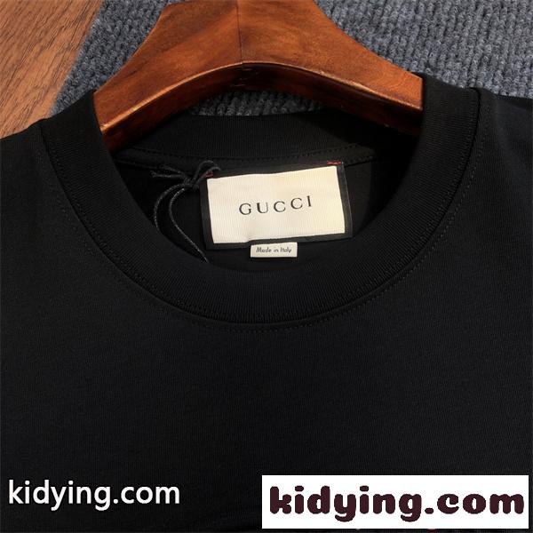 2026新作 人気爆発 半袖Tシャツ エンボス クルーネック カジュアル GUCCI グッチ コピー-3