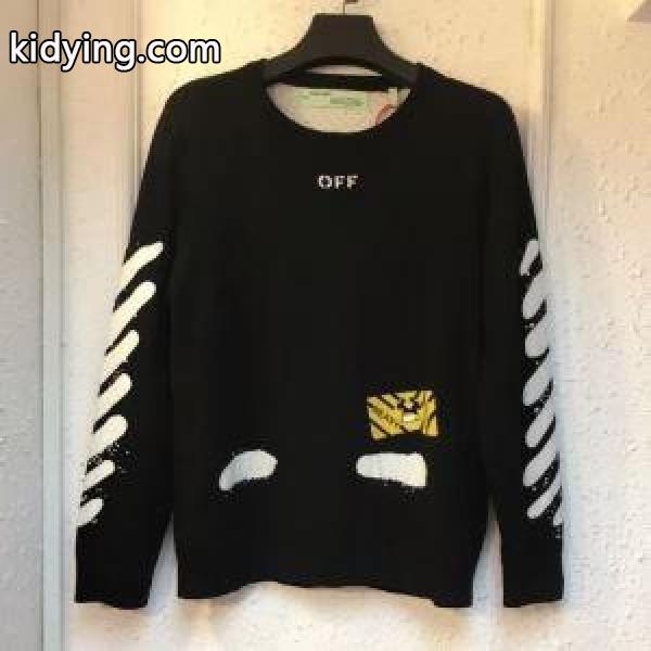 ◆モデル愛用◆ OFF-WHITE 2017秋冬季超人気プルオーバーパーカー オフホワイト_Off-White オフホワイト_ブランド コピー 激安(日本最大級)-0