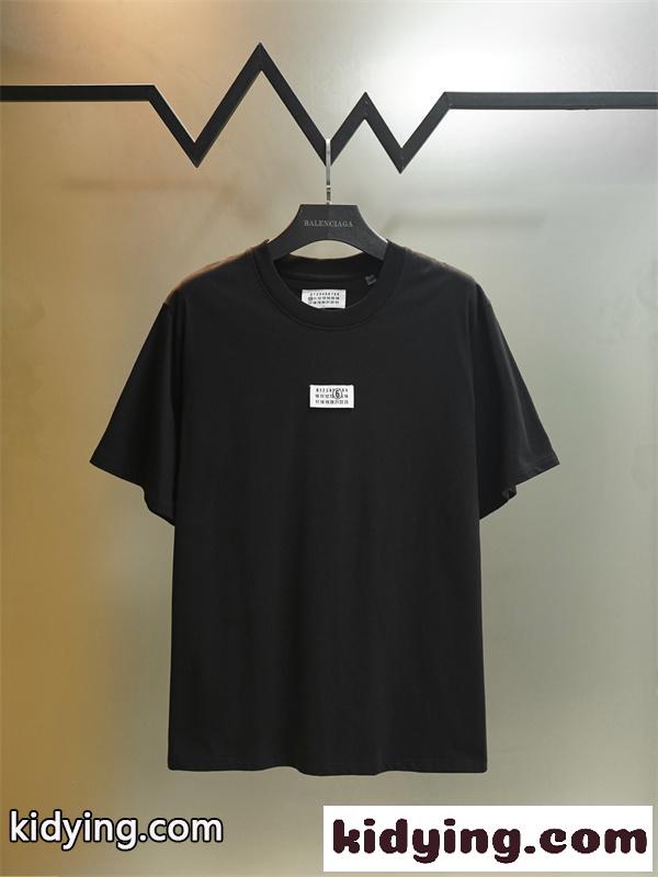 ロゴパッチ クルーネック ミニマルコーデ MAISON MARGIELA メゾンマルジェラ コピー 半袖Tシャツ 上品スタイル-1