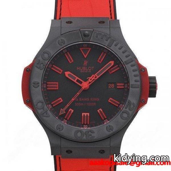 ウブロ HUBLOT ビッグバン キング オールブラックレッド 322CI1130GRABR10 時計 メンズ 通販 ショッピング-0