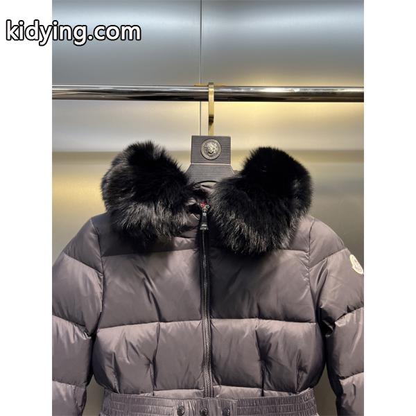 新作注目 ファー付き ダウンジャケット 女性的 上品 MONCLER モンクレール コピー-2