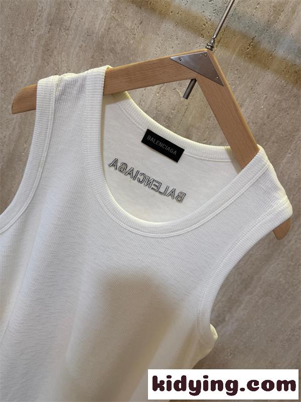 BALENCIAGA バレンシアガ タンクトップコピーメンズファッション2026トレンド3色お洒落コーデ-4