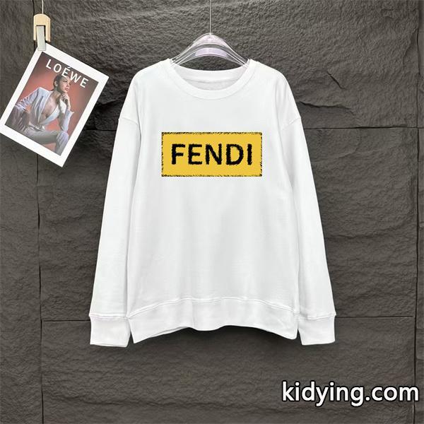 2025秋冬トレンド・柔らかタッチ ボックスロゴ FENDI フェンディ コピー パーカー 話題沸騰-0