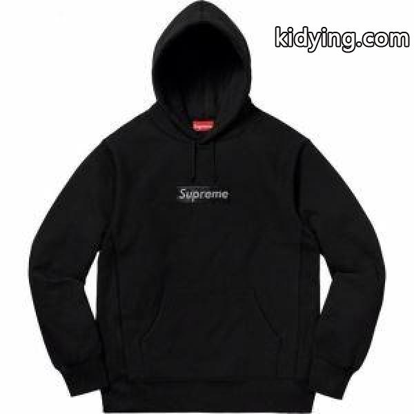 大人買い必須なこの春夏 4色可選 パーカー　新作速乾超軽量 Supreme Swarovski Box Logo Hoodie_シュプリーム SUPREME_ブランド コピー 激安(日本最大級)-2
