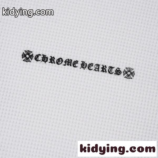 2026新作 CHROME HEARTS 激安 クロムハーツ Matty Boy ワッフル 長袖Tシャツ ロングスリーブ-3