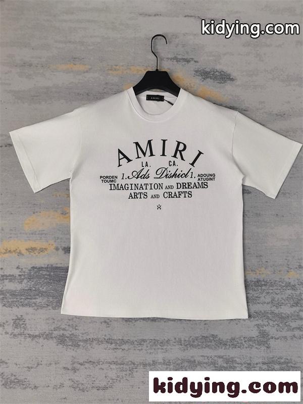 AMIRI グラフィック 半袖Tシャツ アミリ コピー メンズ カジュアル ストリート ファッション-2