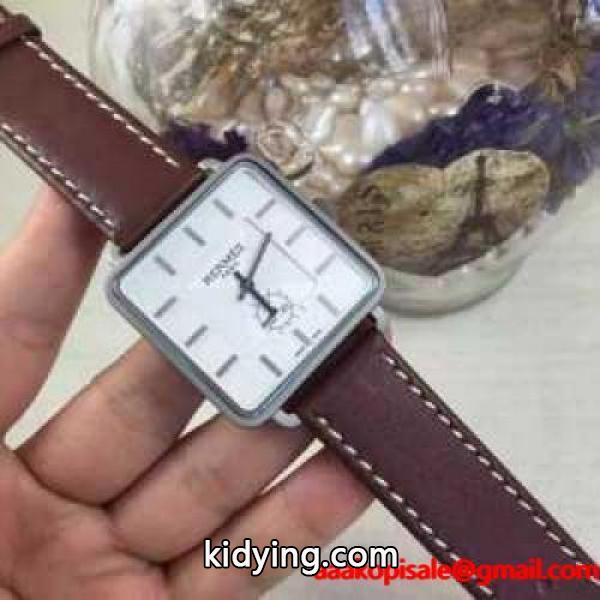 プレゼントに 2016 エルメス HERMES 腕時計 スイスクオーツムーブメント 2色可選_エルメス HERMES_ブランド コピー 激安(日本最大級)-0
