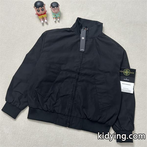 人気商品 STONE ISLAND コピー ジャケット バルキー ブラック フライトジャケット_スーパーコピーブランド激安通販 専門店-0