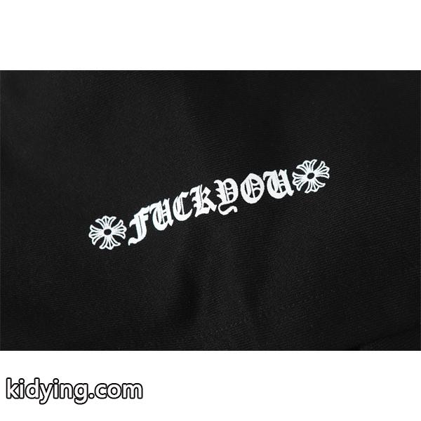 クロムハーツ コピー Chrome Hearts パーカー セール価格 ブラック × イエローロゴ 個性派 防風対策 2025秋冬必須アイテム-2