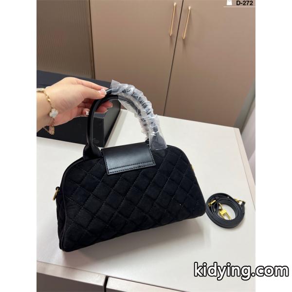 CHANEL シャネル 偽物 2025秋冬 クラシック モード ブラック 人気 エレガント ハンドバッグ-3