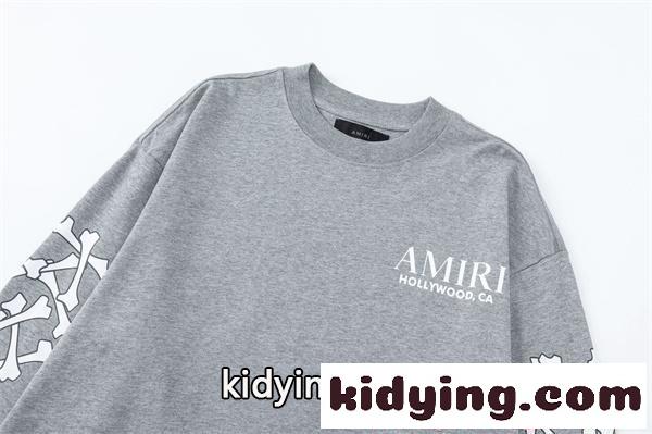 AMIRI スーパーコピー 長袖Tシャツ メンズ オーバーサイズ アミリ ストリート系 トレンド-6