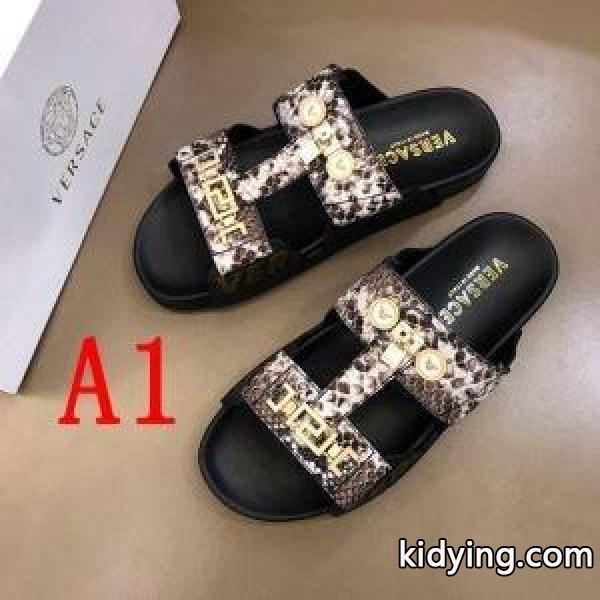 2色可選 大変大人気2019 サンダル大人っぽいスタイルが完成 ヴェルサーチ 大人っぽい雰囲気に VERSACE 大人っぽかわいい_ヴェルサーチ VERSACE_ブランド コピー 激安(日本最大級)-0