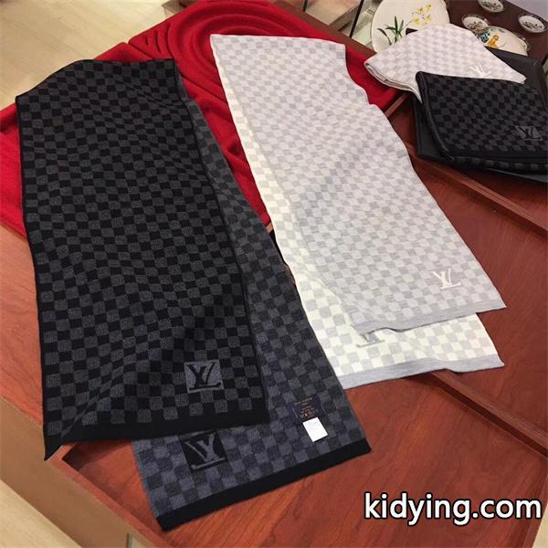 定番チェック柄 マフラー シンプル 防寒アイテム LOUIS VUITTON ルイヴィトン コピー-0