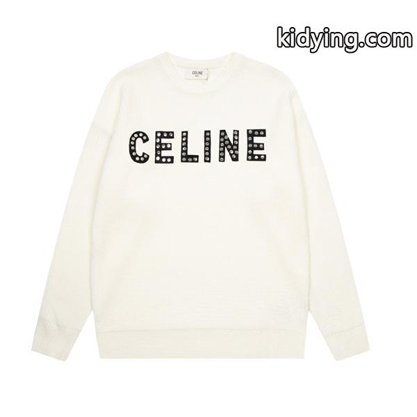 今国内難入手 CELINE 通販 セリーヌ セータークールさがあるスタイリング 肌触りの着心地が良い-0
