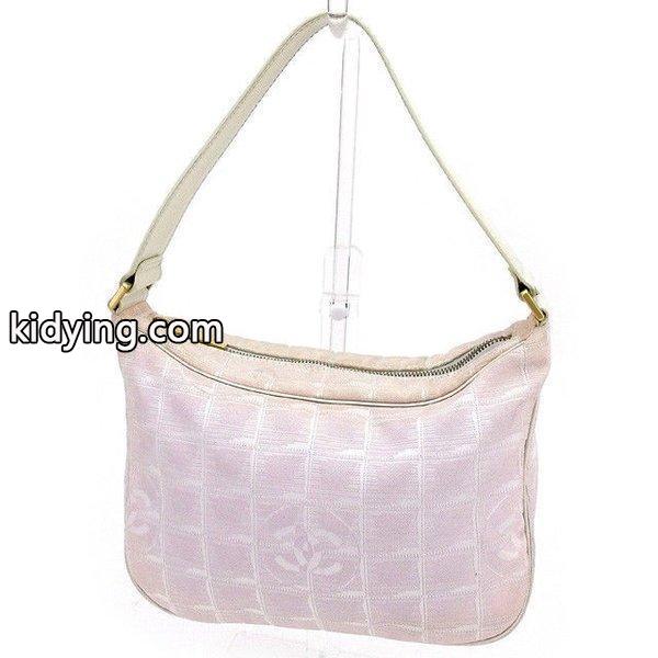 Chanel バッグ ショルダーバッグ ニュートラベルライン ピンク ホワイト レディース 中古 Bag :T1541:ブランドデポTOKYO - 通販ショッピング-0