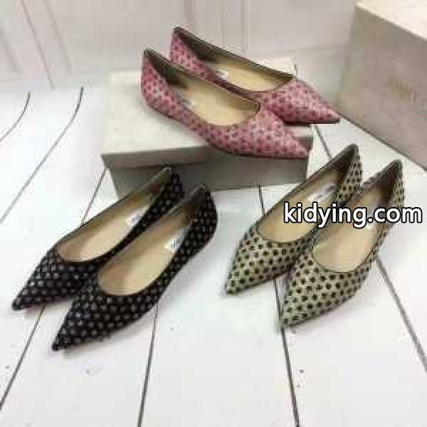 3色可選 2017春夏 ジミーチュウ JIMMY CHOO 上質 大人気!ローヒール レディース シューズ_ジミーチュウ JIMMY CHOO_ブランド コピー 激安(日本最大級)-0