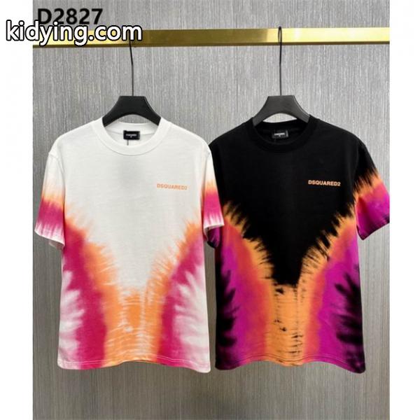 ディースクエアード DSQUARED人気新色が登場 Tシャツ/ティーシャツ ファッションに新しい色 2色可選_ディースクエアード DSQUARED2_ブランド コピー 激安(日本最大級)-0
