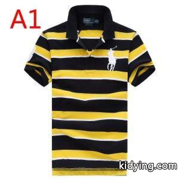 お得新品Polo Ralph Laurenポロラルフローレンスーパーコピー新色追加のポロ半袖メンズTシャツ-0