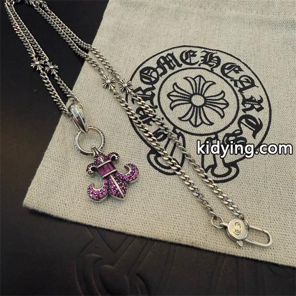 2026新作 大人ストリート 十字架シルバーネックレス 注目 CHROME HEARTS クロムハーツ コピー-7