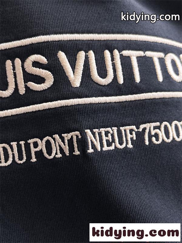 都会派デザイン 半袖Tシャツ メンズ ミニマル LOUIS VUITTON ルイヴィトン コピー-5