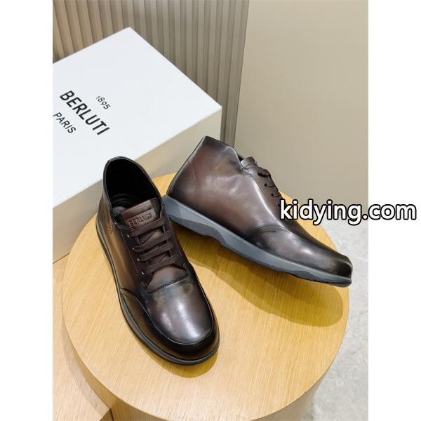 Berluti Scritto♥ベルルッティ ブーツコピー2026トレンド洗練ビジネススタイル-4