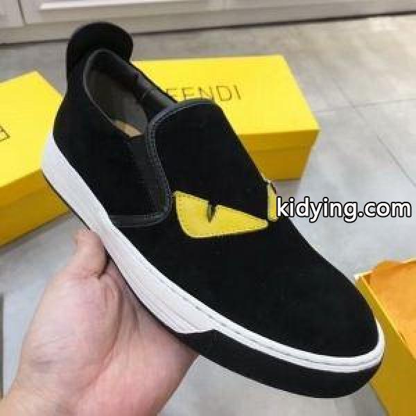 ☆18AW・日本未発売☆【FENDI】バッグバグズ スリッポン39442250フェンディ 激安お買い得本物保証耐久性シューズ-1