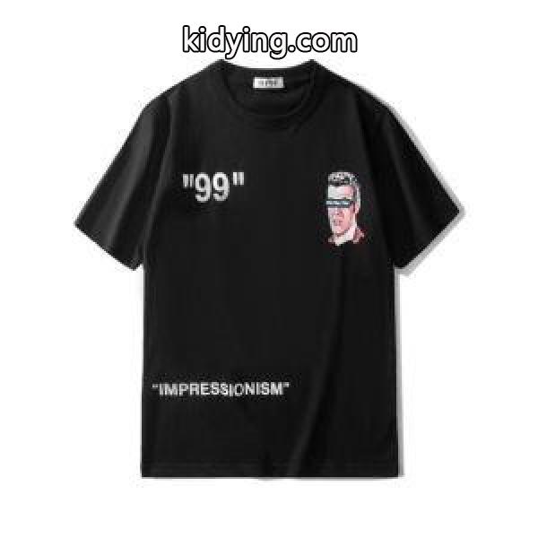 驚きの破格値人気通気性速乾性ｔシャツガンガン使用紳士服ホワイトブラックOff-Whiteオフホワイト Tシャツ コピー-0