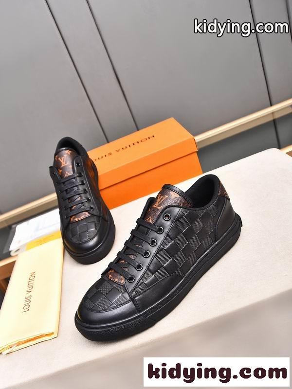 4色☆☆LOUIS VUITTON ルイヴィトンスニーカーコピークラシックデザイン×現代テクノロジー2026新作-5