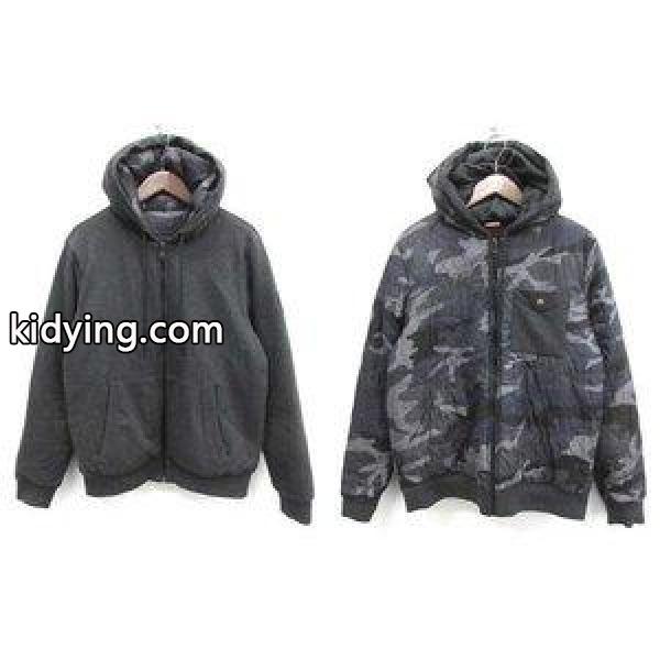 モンクレール MONCLER ガムブルー MAGLIA ダウン パーカー リバーシブル カモフラ L グレー /MK【中古】【ベクトル 古着】 :081-901710300007:ブランド古着販売のベクトル - 通販ショッピング-0