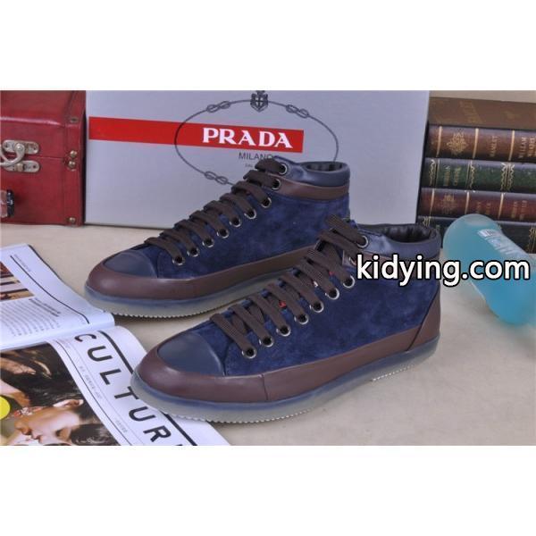 特選新作 2013-14秋冬 PRADA プラダ ショートブーツ 靴_スニーカー、靴_メンズファッション_スーパーコピーブランド激安通販 専門店-0