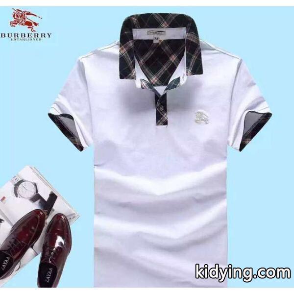 人気大定番 2015春夏 BURBERRY バーバリー お買得 半袖ポロシャツ 2色可選_半袖Tシャツ_メンズファッション_スーパーコピーブランド激安通販 専門店-0
