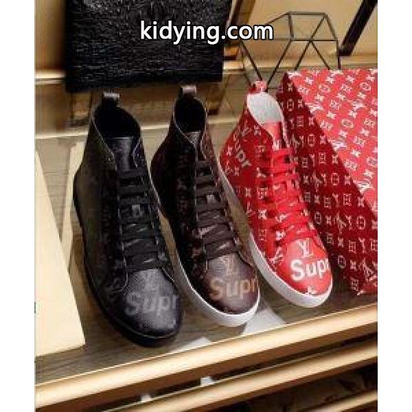 2017秋冬 【新型タイプ入荷】 3色可選 優しい履き心地 Louis Vuitton x Supreme_シュプリーム SUPREME_ブランド コピー 激安(日本最大級)-0