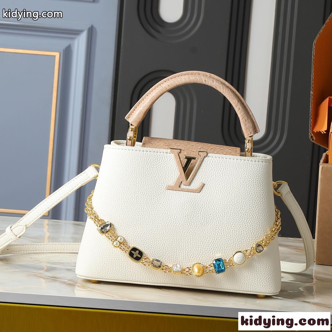 ハンドバッグ ルイヴィトン コピー レディース 2WAY ショルダー LOUIS VUITTON 上品エレガント 高見え-0