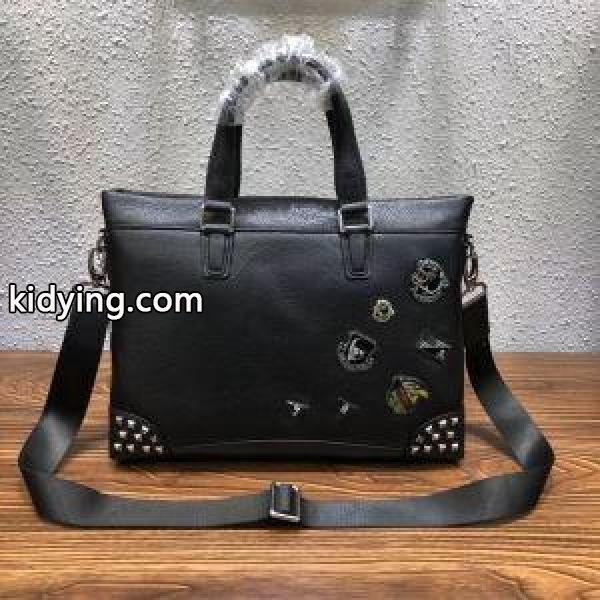 PHILIPP PLEIN フィリッププレイン 期間限定セール メンズ ショルダーバッグ ブランド コピー ブラック 品質保証 2wayバッグ-0