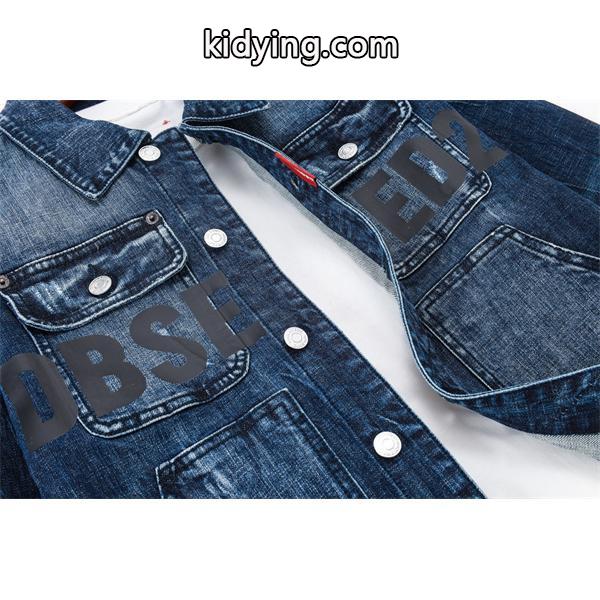 Dsquared2 激安 デニムジャケット メンズ Gジャン ヴィンテージ加工 ストレッチ カジュアル アウター-5