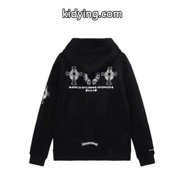 CHROME HEARTS 偽物 シンプル 上品 アイコニック モダン 高雅 パーカー クロムハーツ-0
