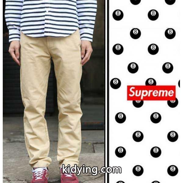 &安心&追跡付 2015春夏 SUPREME シュプリーム チノパン 2色可選_ブランド ジーンズ_メンズファッション_スーパーコピーブランド激安通販 専門店-0